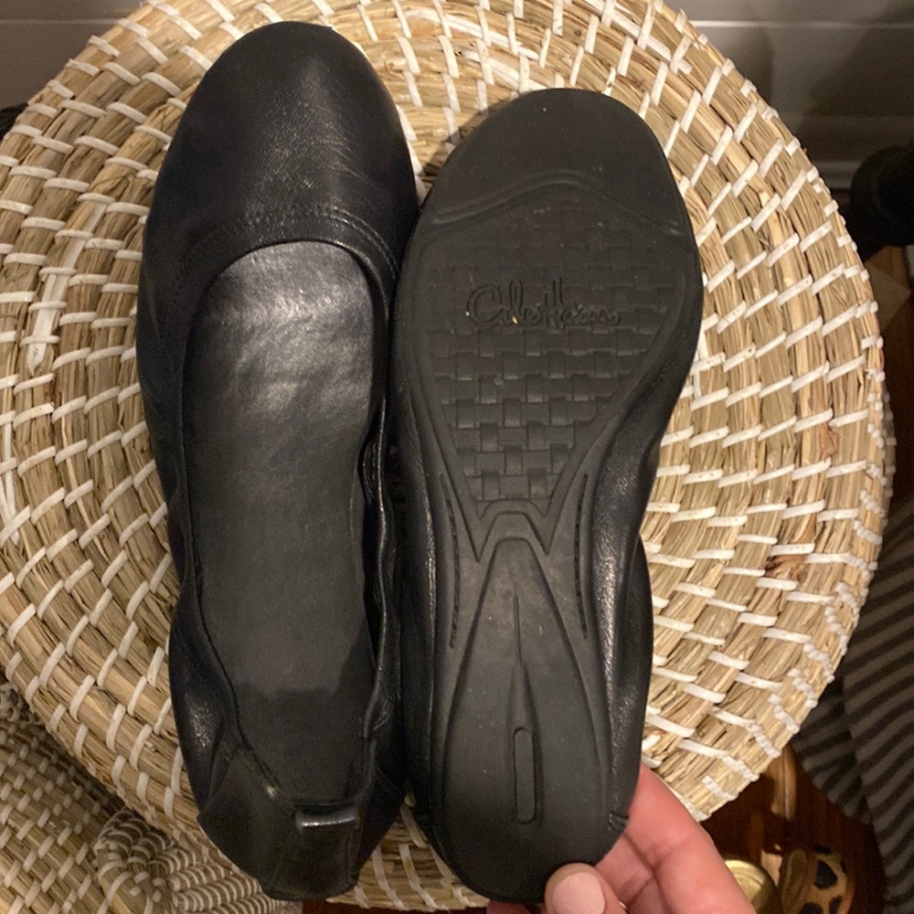 Cole Haan Black Flats